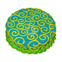 Retail Products-Cakes, Buttercream, 70s Swirls