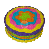 Retail Products-Cakes, Buttercream, Psychedelic - 2